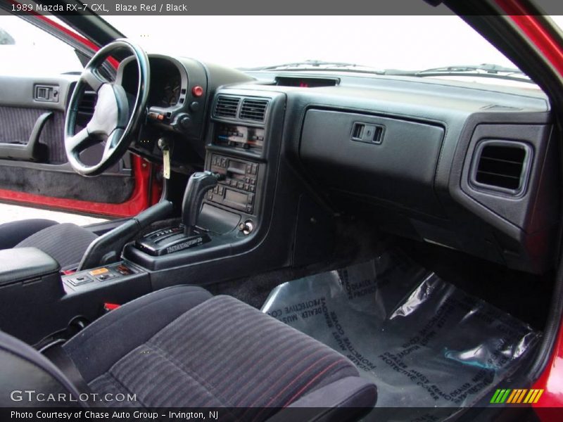 Blaze Red / Black 1989 Mazda RX-7 GXL