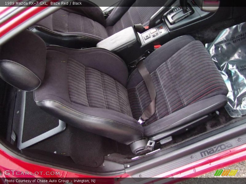 Blaze Red / Black 1989 Mazda RX-7 GXL