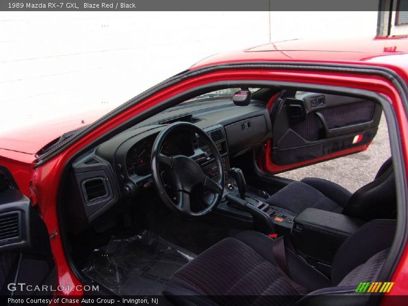 Blaze Red / Black 1989 Mazda RX-7 GXL