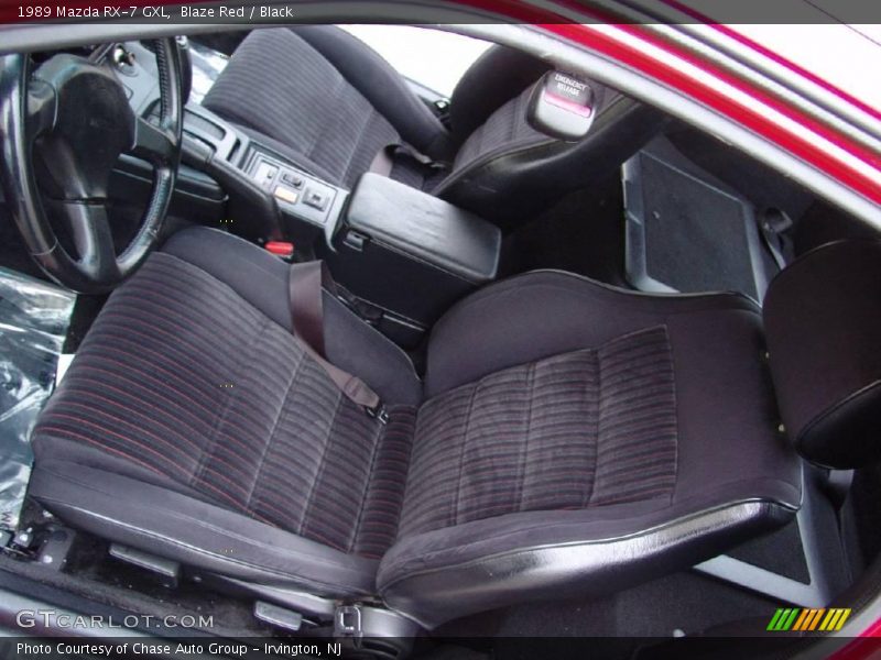 Blaze Red / Black 1989 Mazda RX-7 GXL