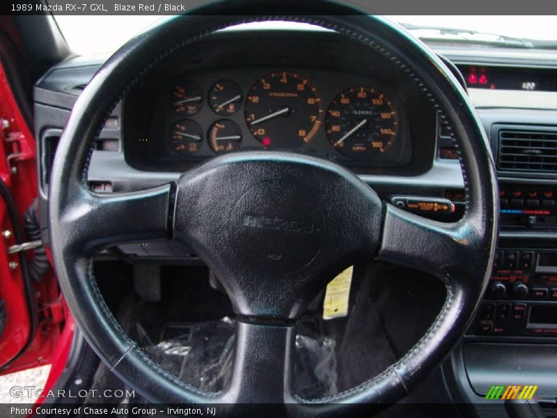 Blaze Red / Black 1989 Mazda RX-7 GXL