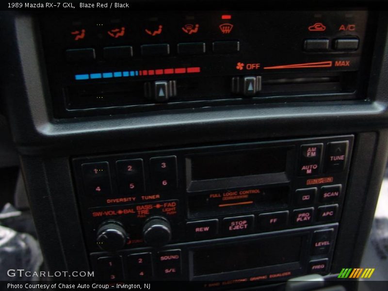 Blaze Red / Black 1989 Mazda RX-7 GXL