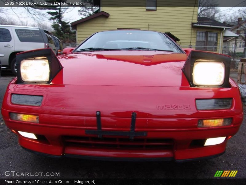 Blaze Red / Black 1989 Mazda RX-7 GXL