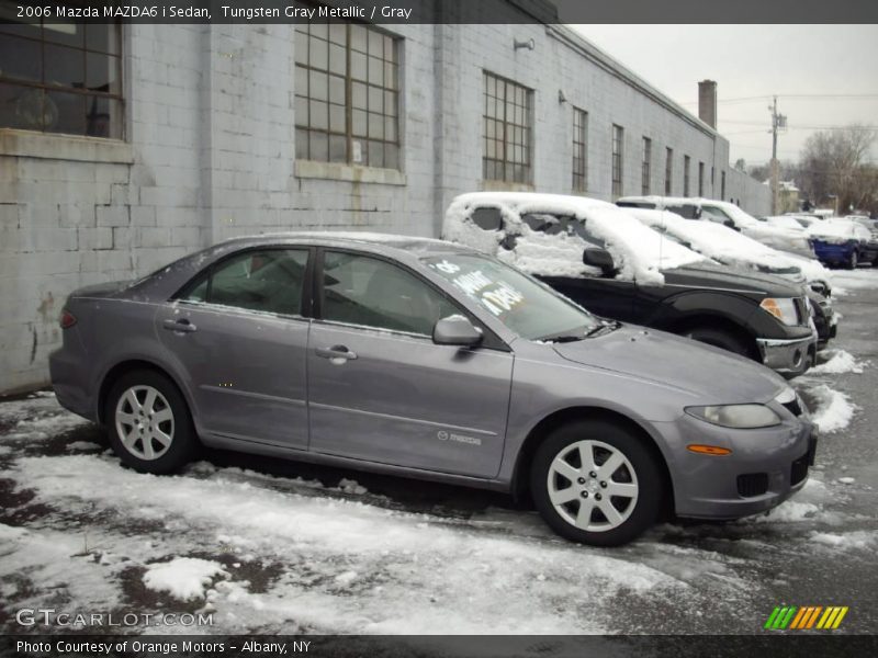 Tungsten Gray Metallic / Gray 2006 Mazda MAZDA6 i Sedan