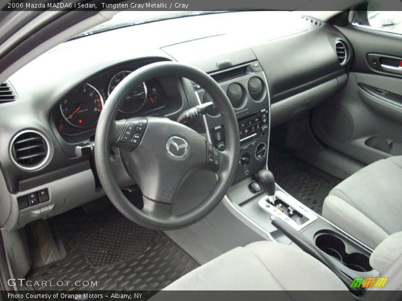 Tungsten Gray Metallic / Gray 2006 Mazda MAZDA6 i Sedan