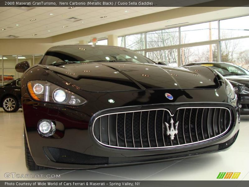 Nero Carbonio (Metallic Black) / Cuoio Sella (Saddle) 2008 Maserati GranTurismo