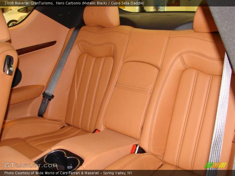 Nero Carbonio (Metallic Black) / Cuoio Sella (Saddle) 2008 Maserati GranTurismo