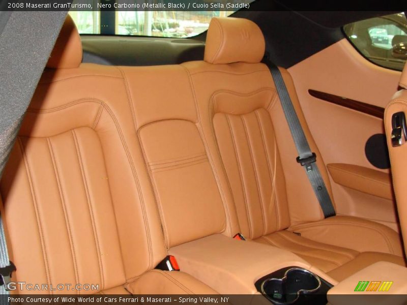 Nero Carbonio (Metallic Black) / Cuoio Sella (Saddle) 2008 Maserati GranTurismo