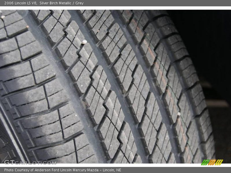 Silver Birch Metallic / Grey 2006 Lincoln LS V8
