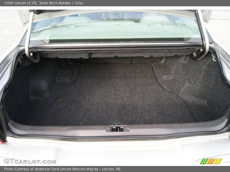Silver Birch Metallic / Grey 2006 Lincoln LS V8