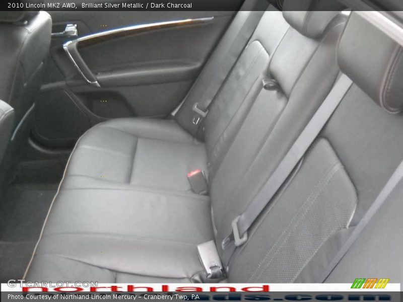 Brilliant Silver Metallic / Dark Charcoal 2010 Lincoln MKZ AWD