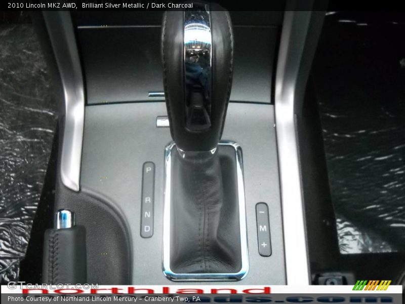 Brilliant Silver Metallic / Dark Charcoal 2010 Lincoln MKZ AWD