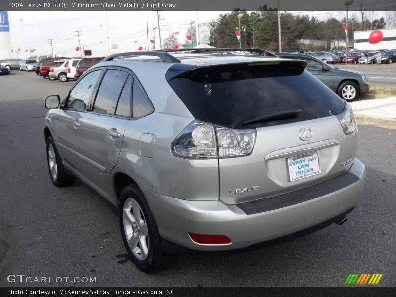Millinnium Silver Metallic / Light Gray 2004 Lexus RX 330