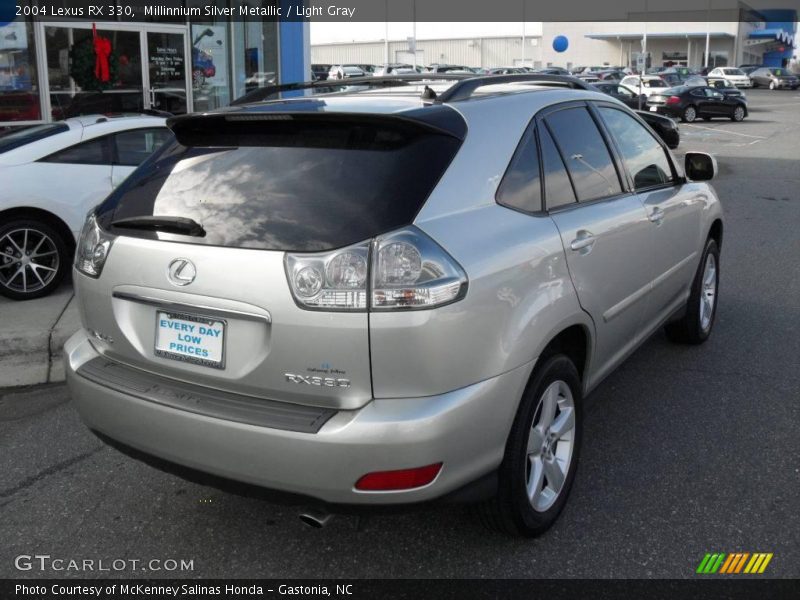 Millinnium Silver Metallic / Light Gray 2004 Lexus RX 330