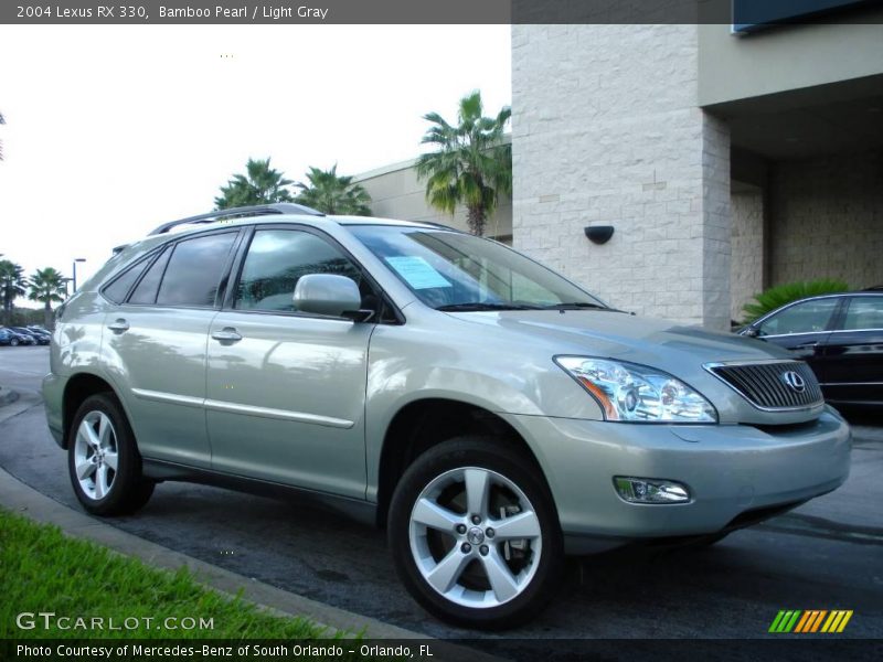 Bamboo Pearl / Light Gray 2004 Lexus RX 330