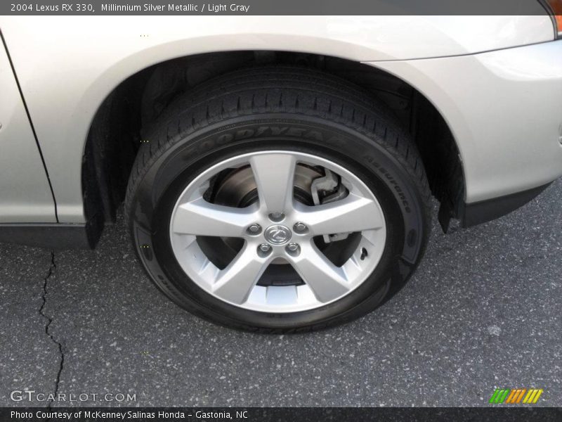 Millinnium Silver Metallic / Light Gray 2004 Lexus RX 330