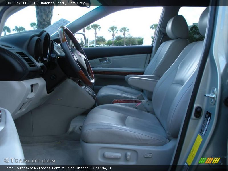Bamboo Pearl / Light Gray 2004 Lexus RX 330