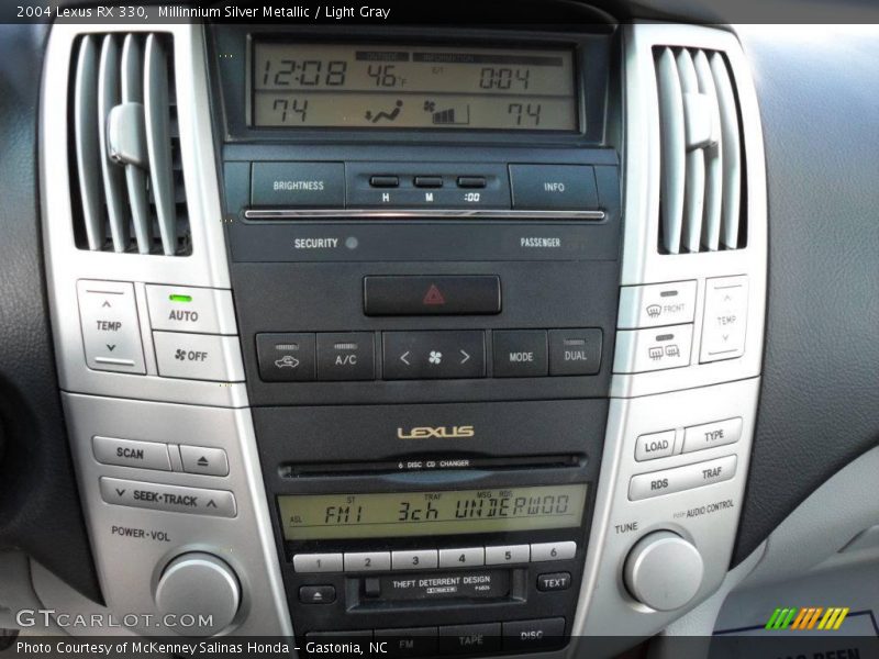 Millinnium Silver Metallic / Light Gray 2004 Lexus RX 330