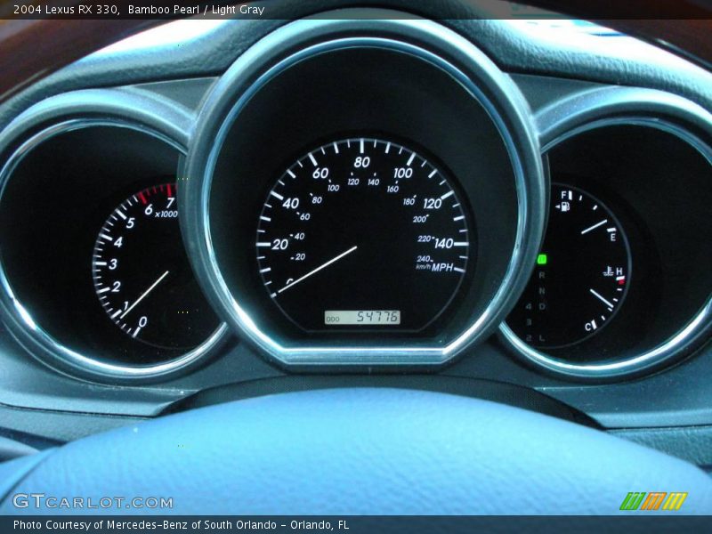 Bamboo Pearl / Light Gray 2004 Lexus RX 330