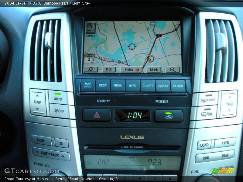 Bamboo Pearl / Light Gray 2004 Lexus RX 330