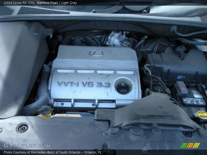 Bamboo Pearl / Light Gray 2004 Lexus RX 330
