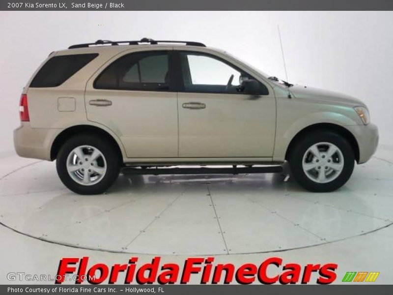 Sand Beige / Black 2007 Kia Sorento LX