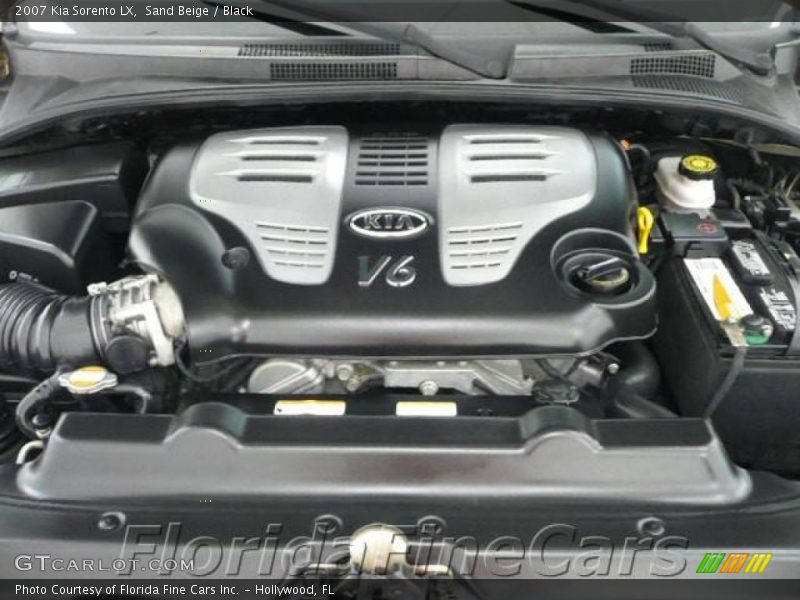 Sand Beige / Black 2007 Kia Sorento LX