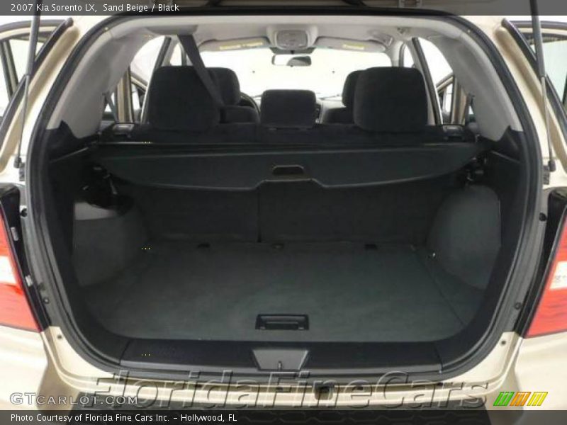 Sand Beige / Black 2007 Kia Sorento LX