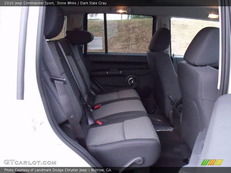 Stone White / Dark Slate Gray 2010 Jeep Commander Sport