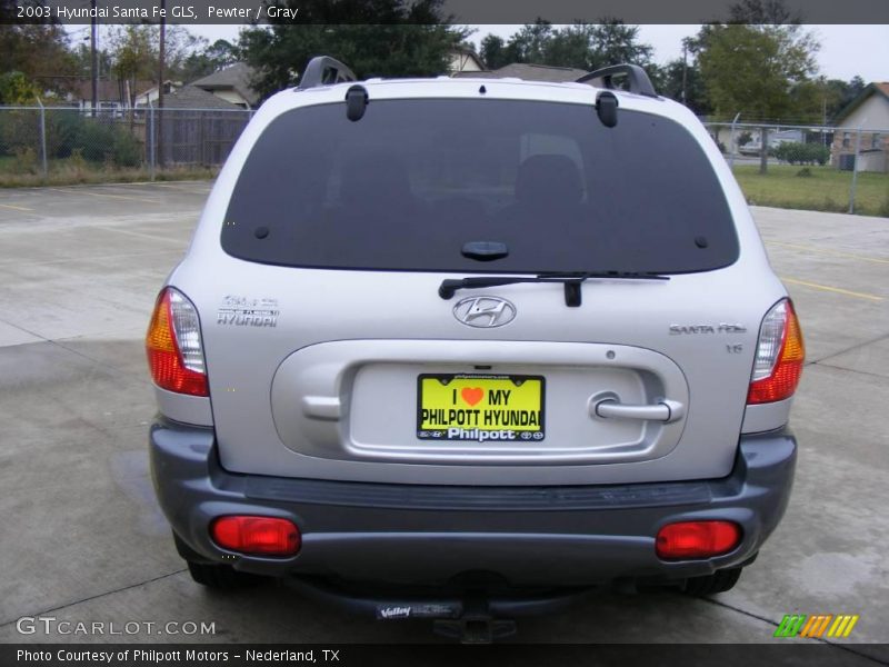 Pewter / Gray 2003 Hyundai Santa Fe GLS