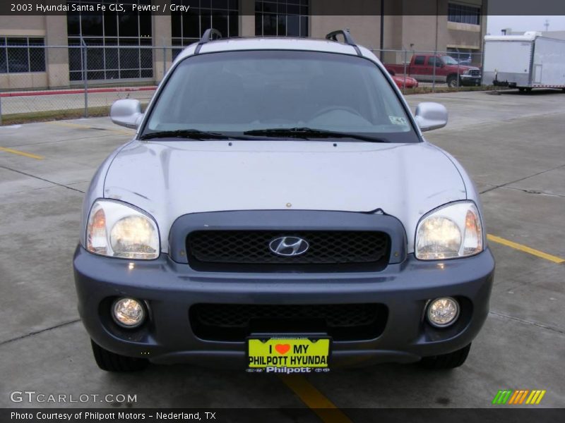 Pewter / Gray 2003 Hyundai Santa Fe GLS