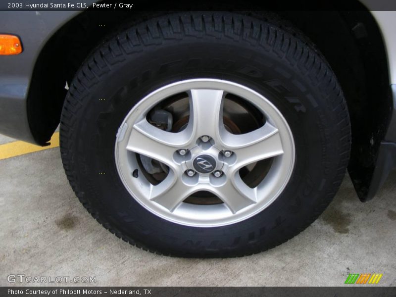 Pewter / Gray 2003 Hyundai Santa Fe GLS