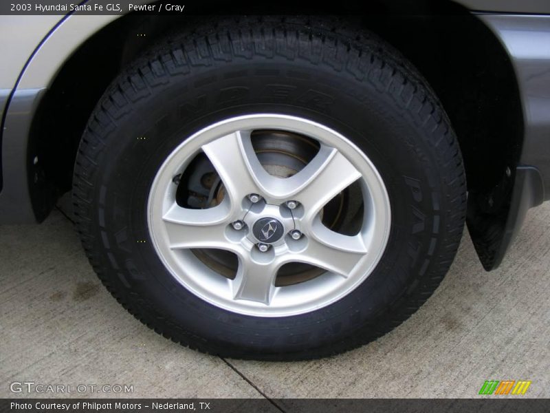 Pewter / Gray 2003 Hyundai Santa Fe GLS