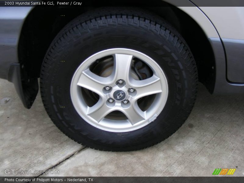 Pewter / Gray 2003 Hyundai Santa Fe GLS