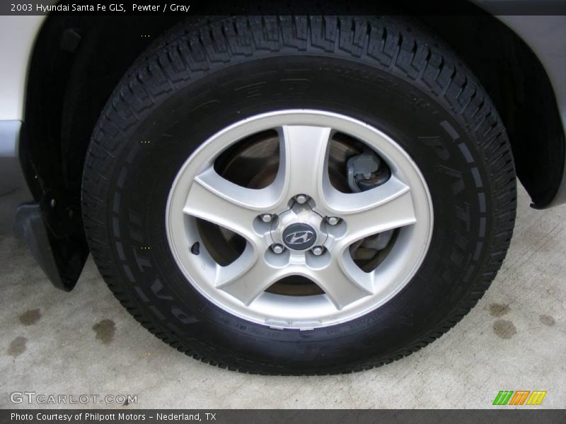Pewter / Gray 2003 Hyundai Santa Fe GLS