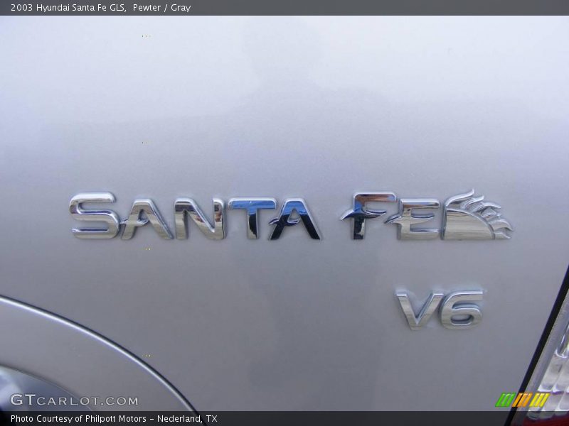 Pewter / Gray 2003 Hyundai Santa Fe GLS
