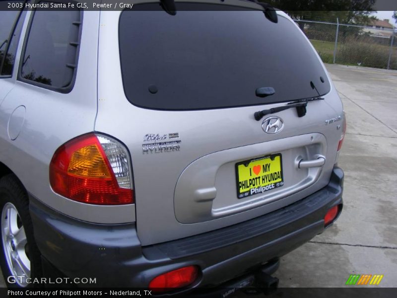 Pewter / Gray 2003 Hyundai Santa Fe GLS