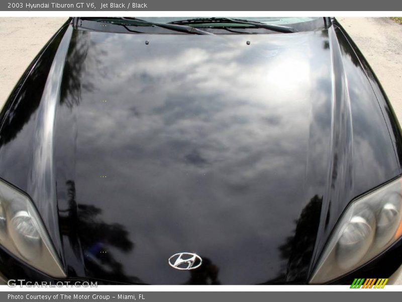 Jet Black / Black 2003 Hyundai Tiburon GT V6