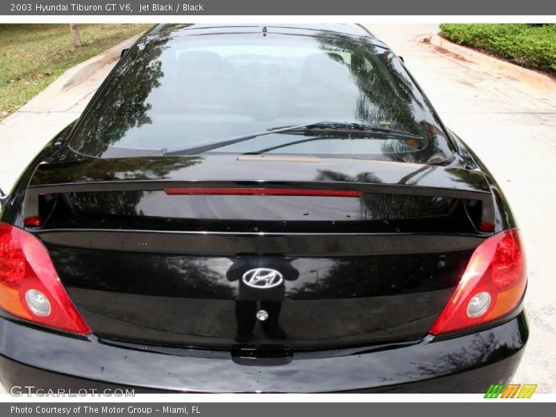 Jet Black / Black 2003 Hyundai Tiburon GT V6