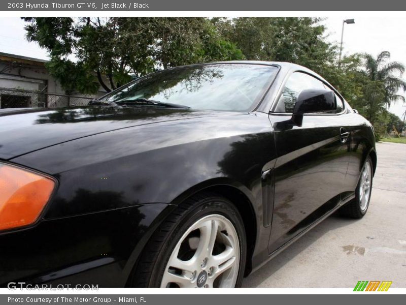 Jet Black / Black 2003 Hyundai Tiburon GT V6