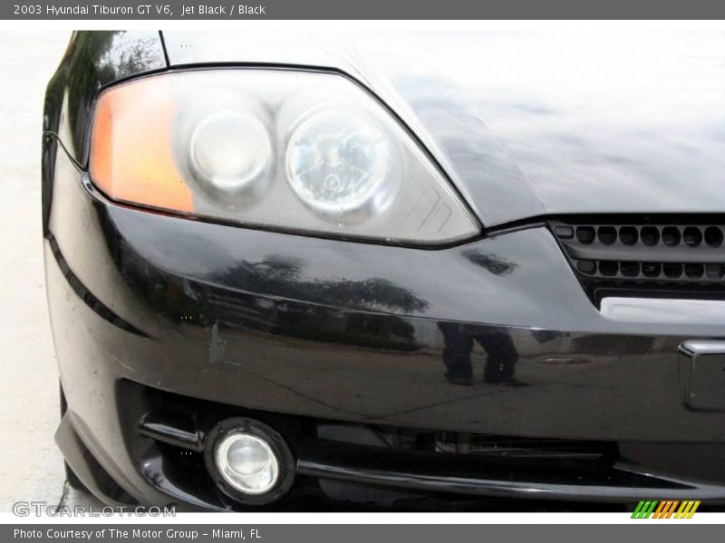 Jet Black / Black 2003 Hyundai Tiburon GT V6