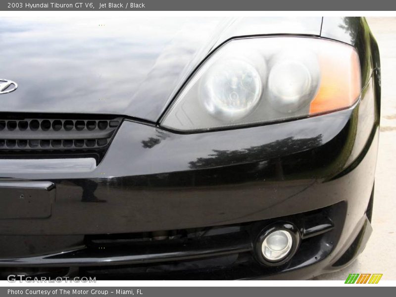 Jet Black / Black 2003 Hyundai Tiburon GT V6