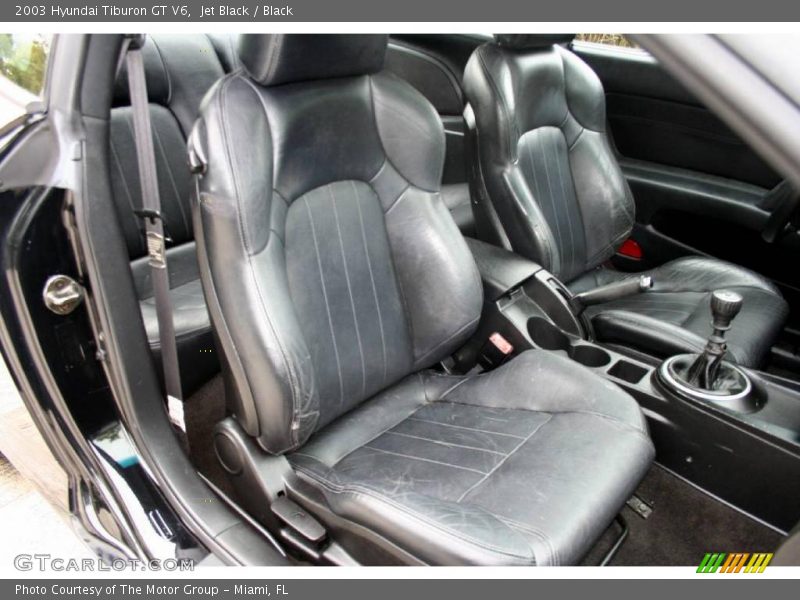 Jet Black / Black 2003 Hyundai Tiburon GT V6