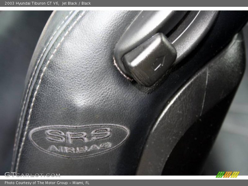 Jet Black / Black 2003 Hyundai Tiburon GT V6