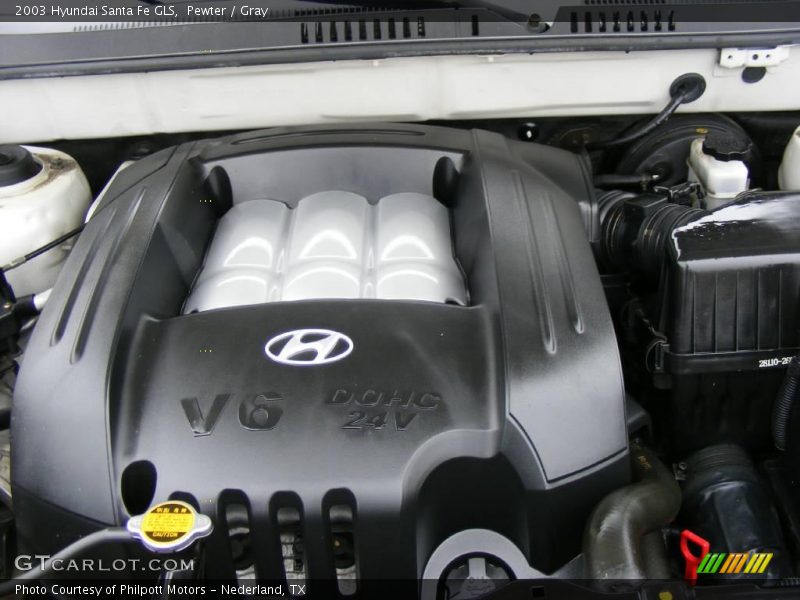 Pewter / Gray 2003 Hyundai Santa Fe GLS