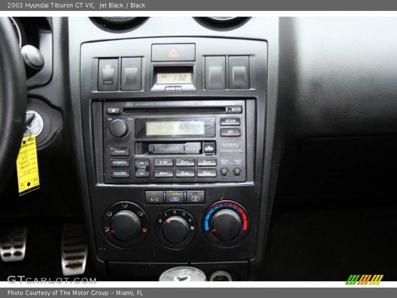 Jet Black / Black 2003 Hyundai Tiburon GT V6