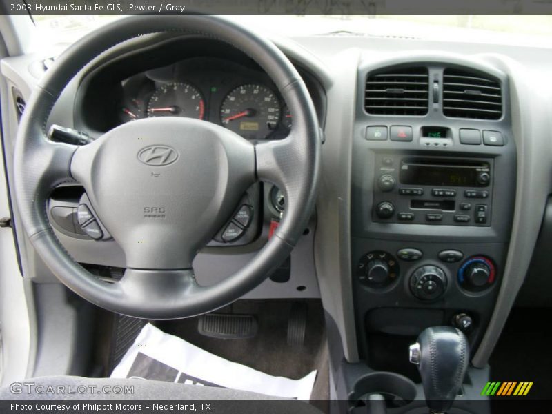 Pewter / Gray 2003 Hyundai Santa Fe GLS