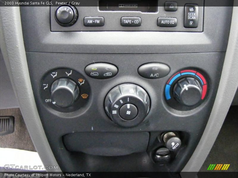 Pewter / Gray 2003 Hyundai Santa Fe GLS