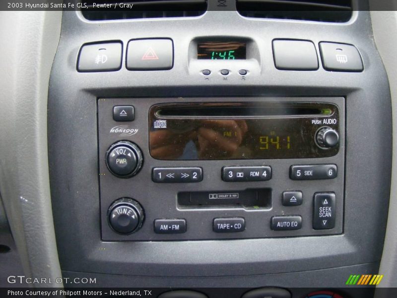 Pewter / Gray 2003 Hyundai Santa Fe GLS