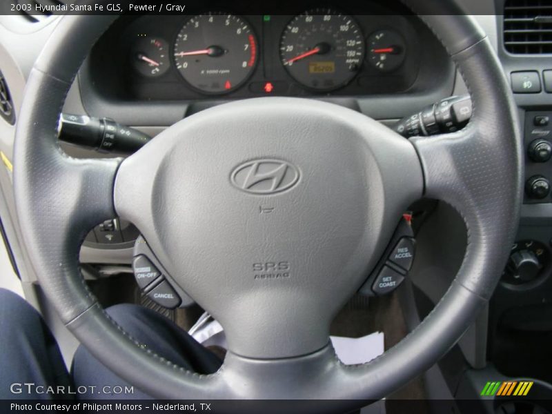 Pewter / Gray 2003 Hyundai Santa Fe GLS